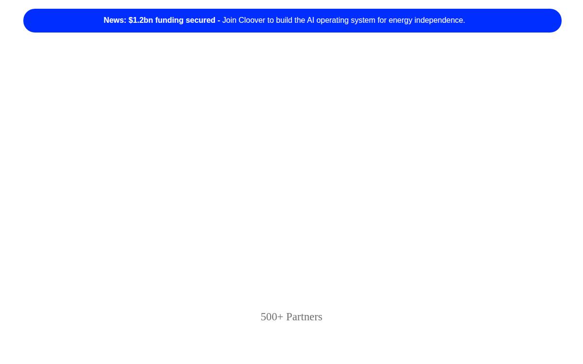 Cloover website preview