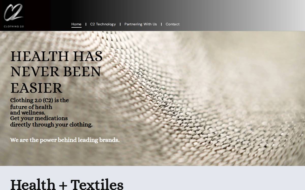 Clothing2 website preview
