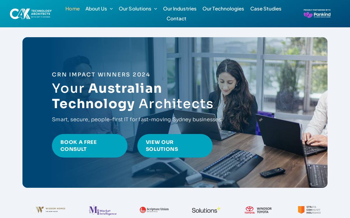Cloud4x website preview