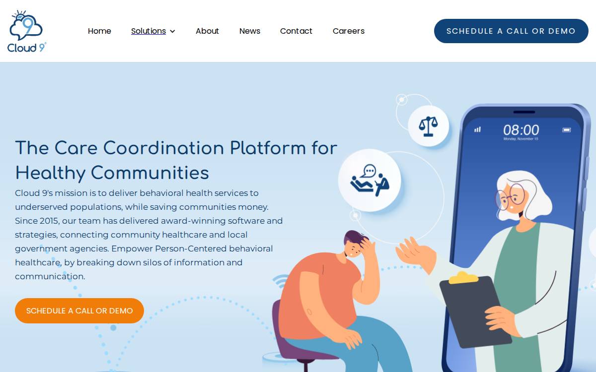 Cloud9Psych website preview