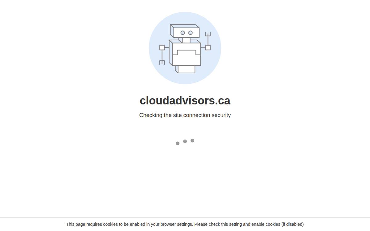 Cloudadvisors website preview