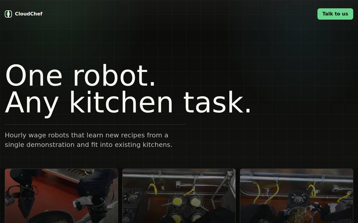 CloudChef website preview