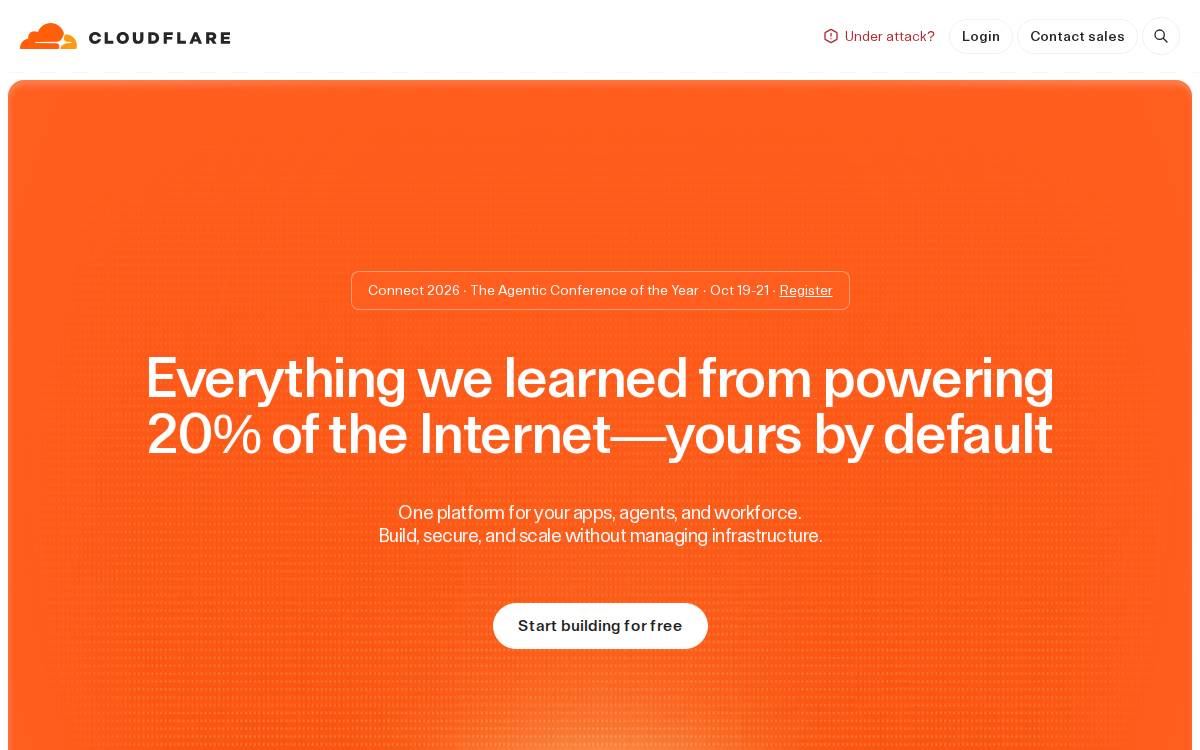 Cloudflare Turnstile website preview