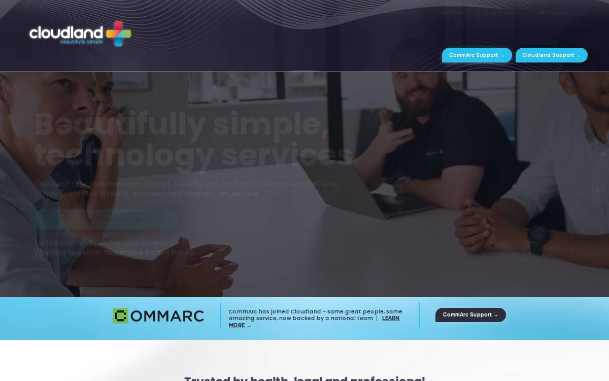 Cloudland Group Limited website preview
