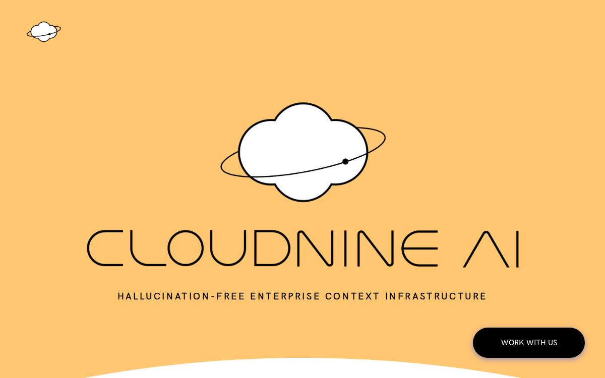 CloudNine Augmented Intelligence website preview