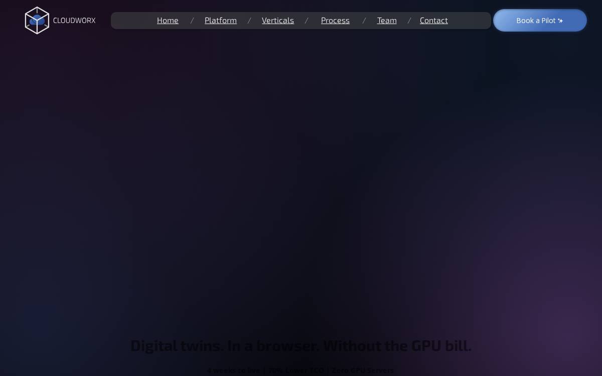 Cloudworx website preview