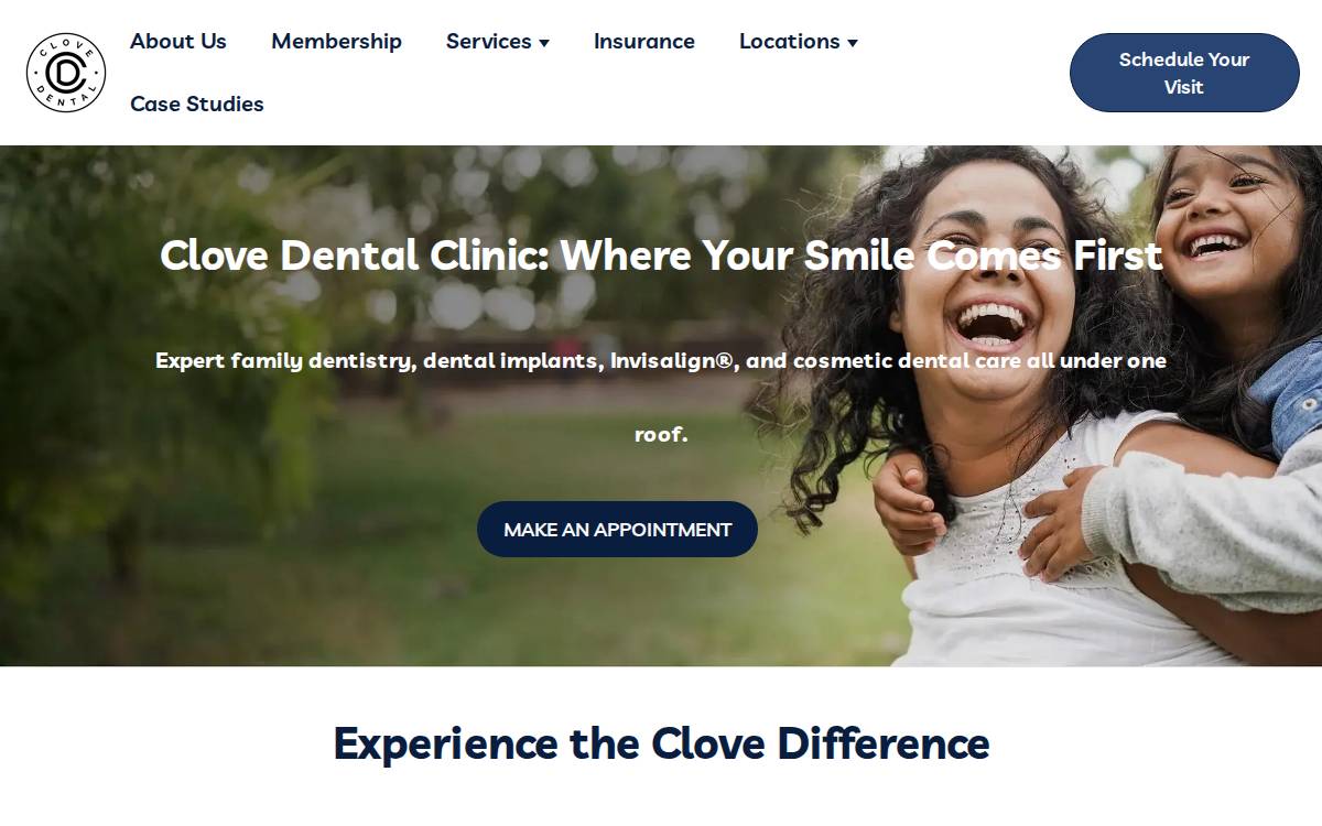 Clovedds website preview