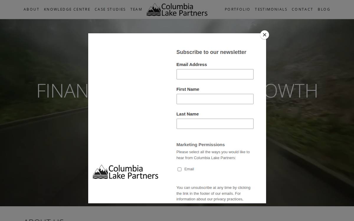 Clpgrowth website preview