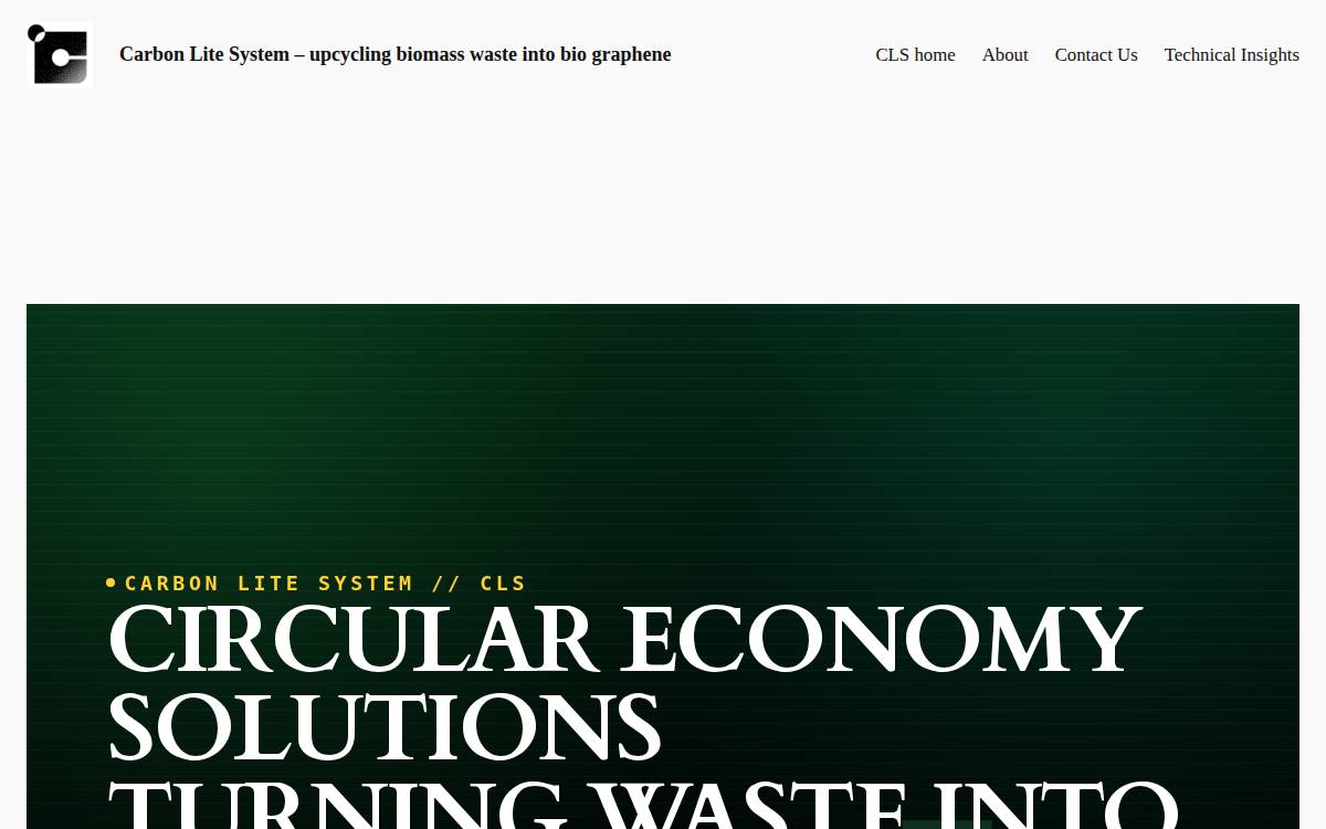 CLS Environmental Technologies Ltd website preview