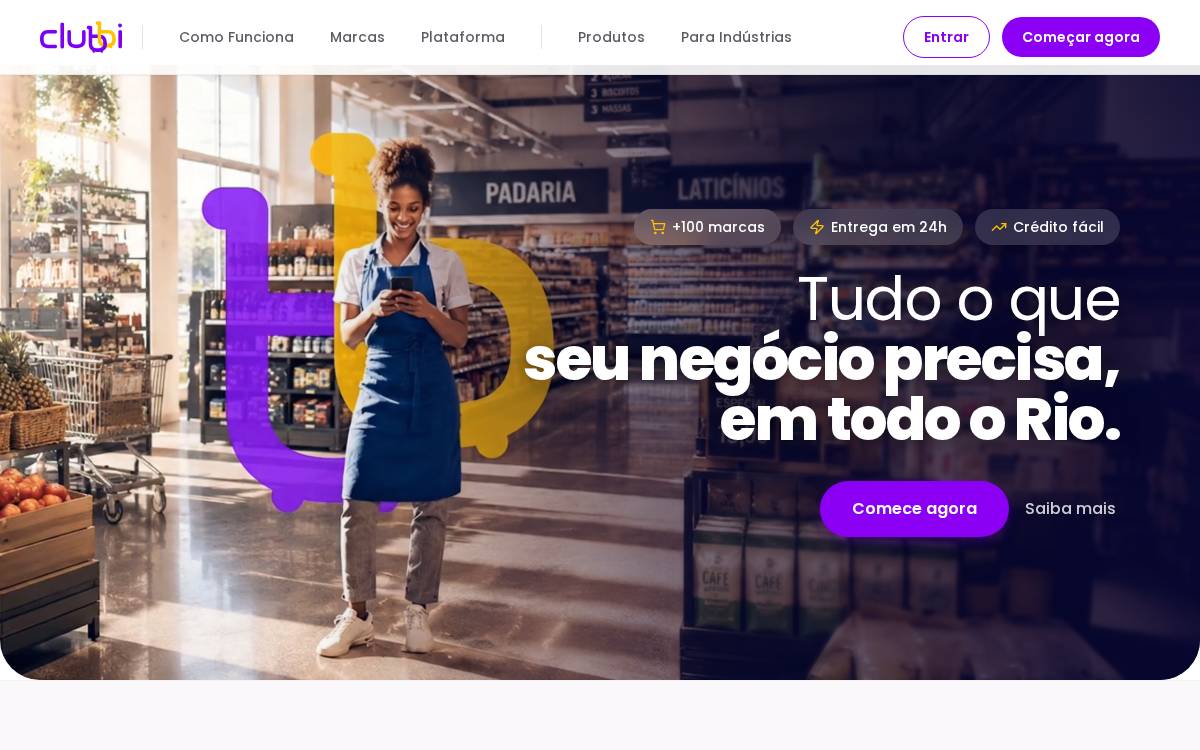 Clubbi website preview