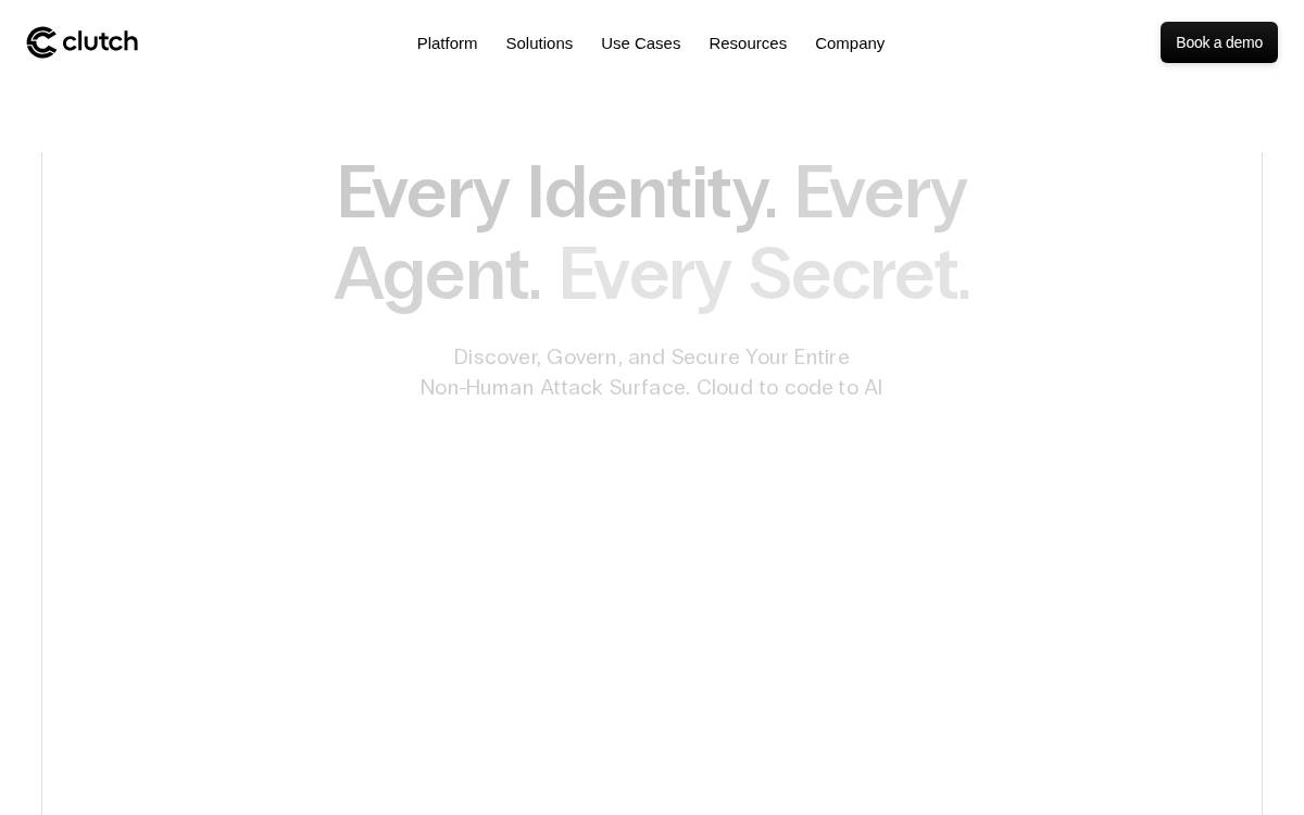 Clutch Security website preview