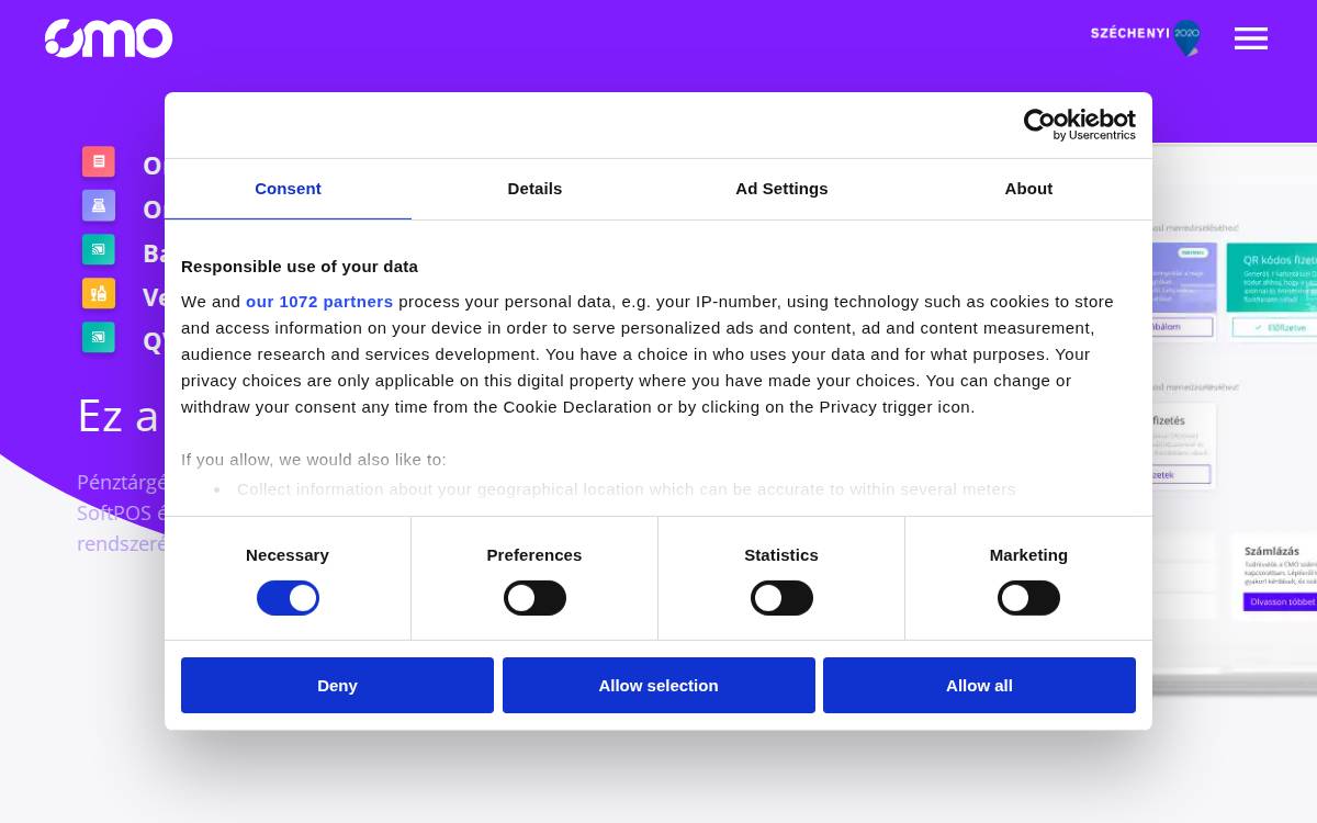 Cmo website preview