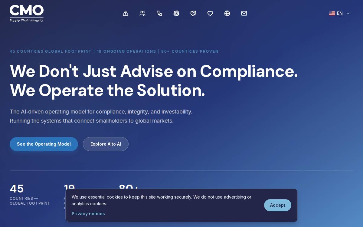 Cmogroup website preview