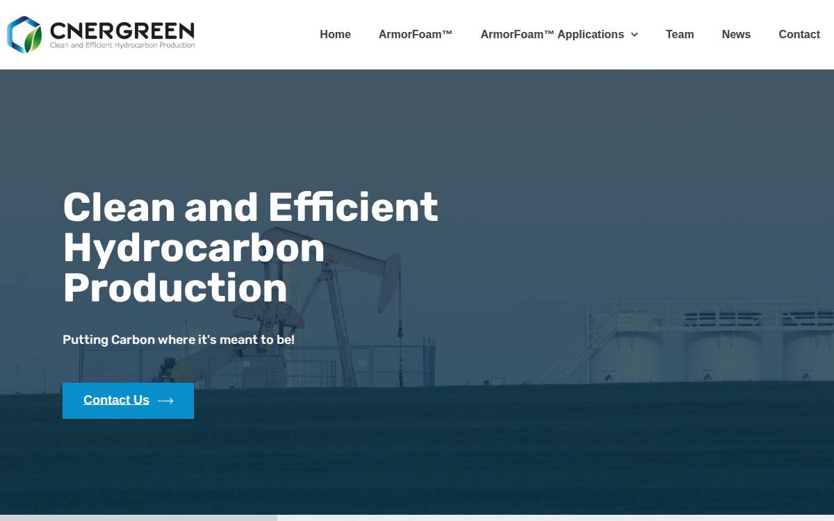 Cnergreen website preview