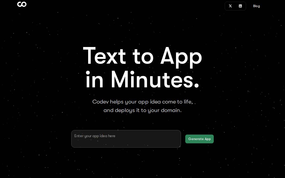 co.dev website preview