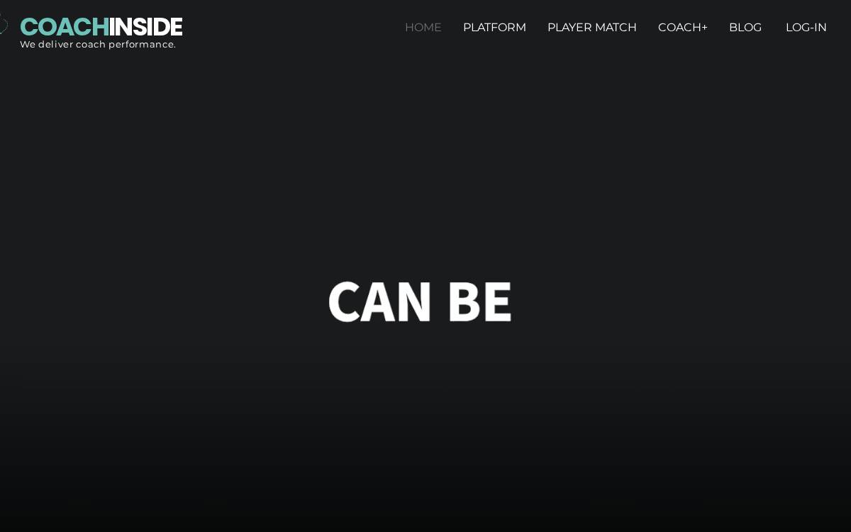 Coach Inside website preview