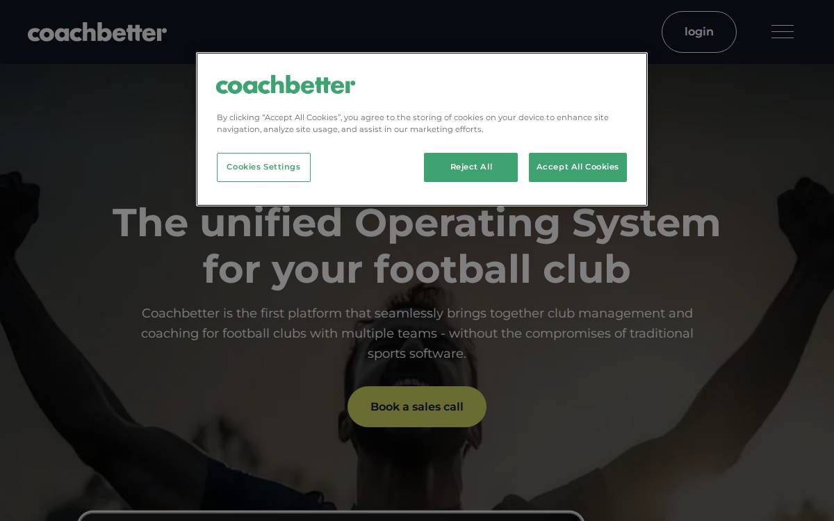 Coachbetter website preview