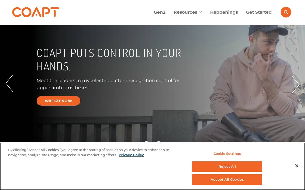 Coapt LLC website preview