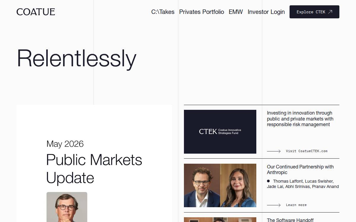 Cotaue website preview