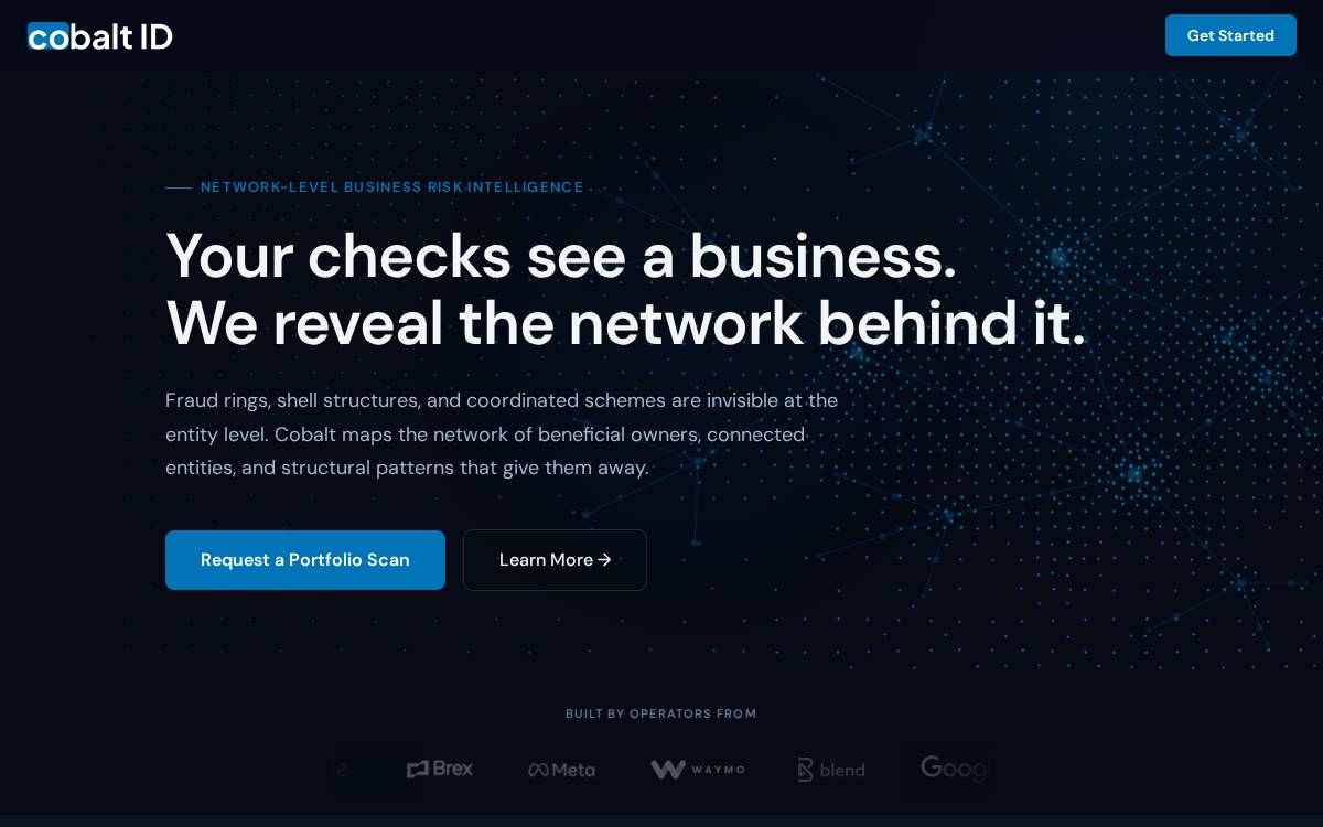 Cobalt website preview