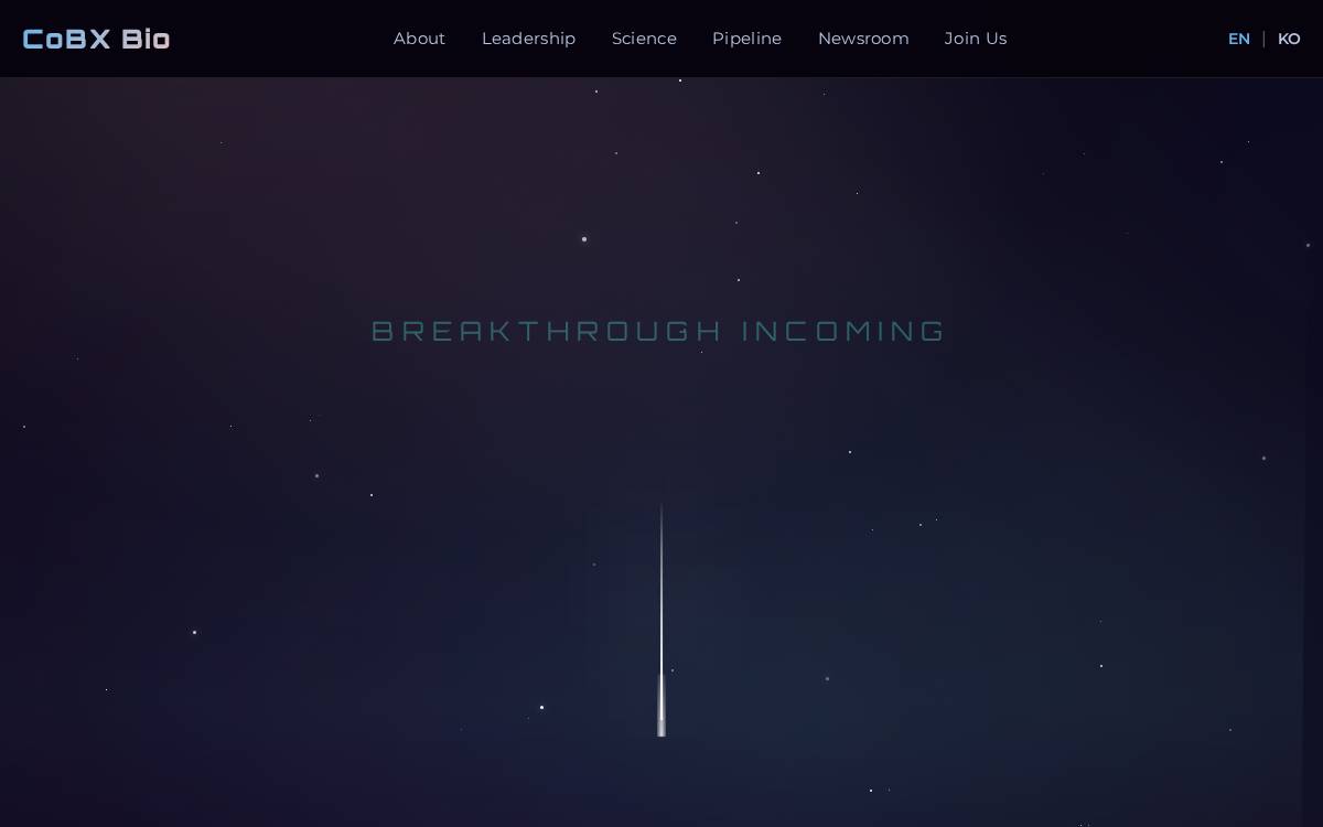 Cobxbio website preview