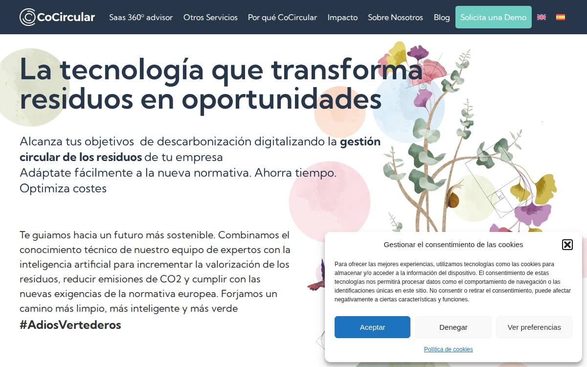 CoCircular website preview