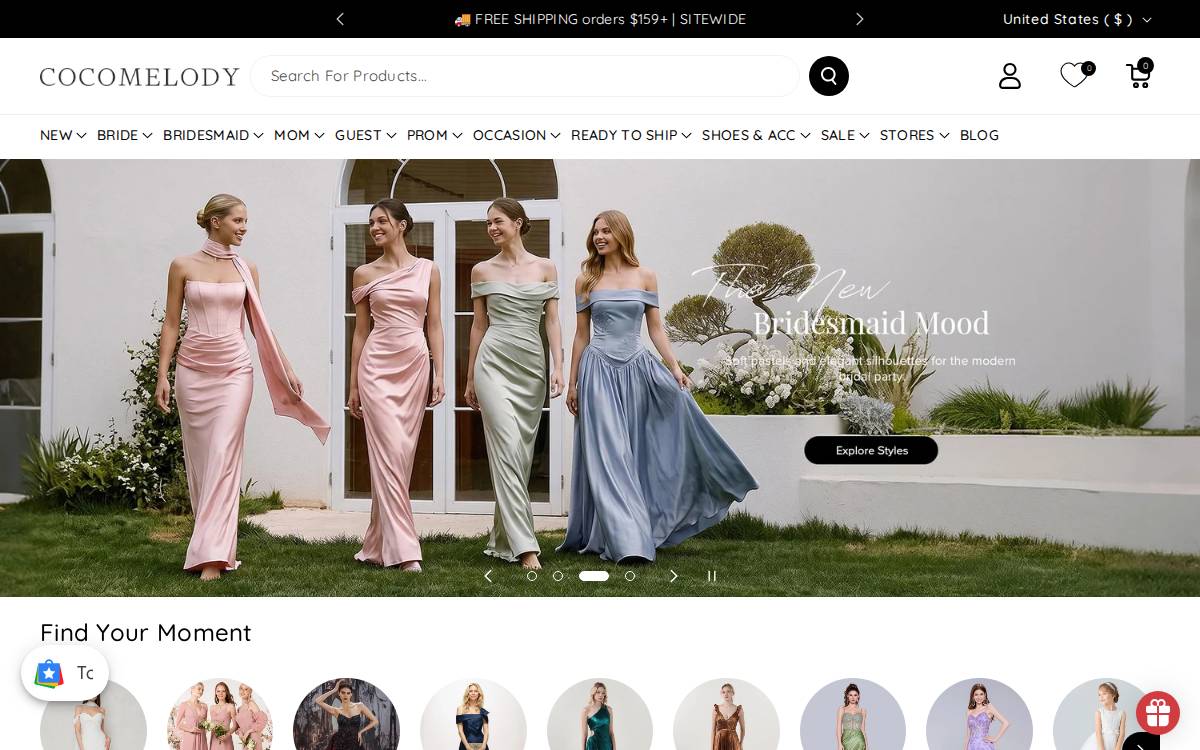 Cocomelody website preview