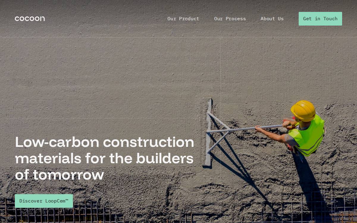 Cocoon website preview