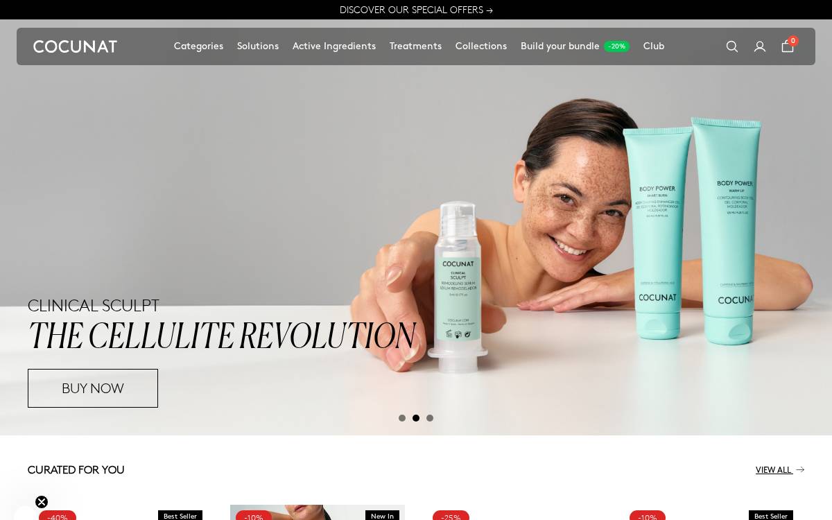 Cocunat website preview