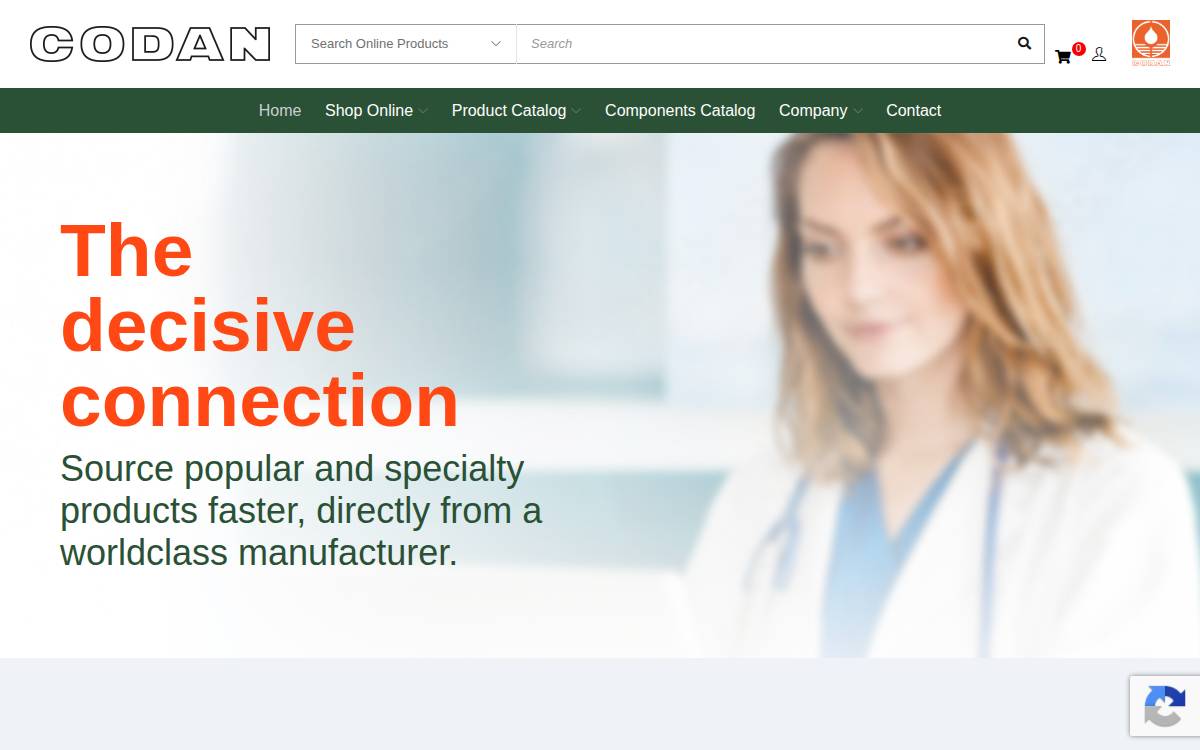 Codan US website preview