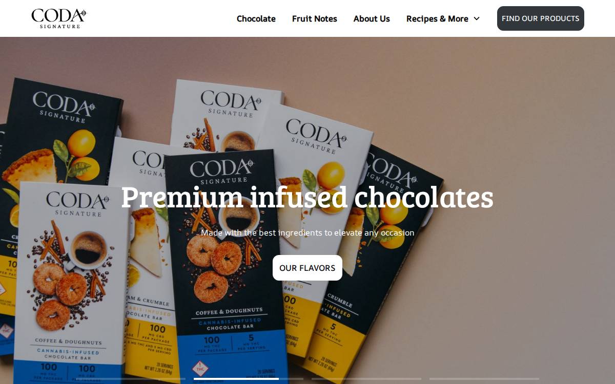 Codasignature website preview