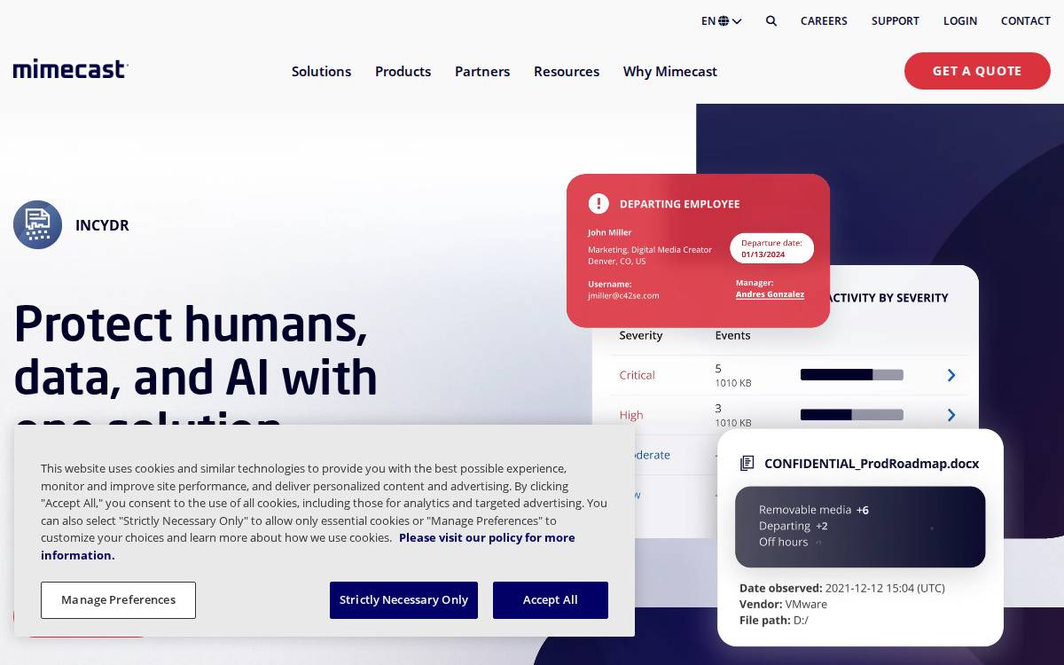 Code 42 website preview