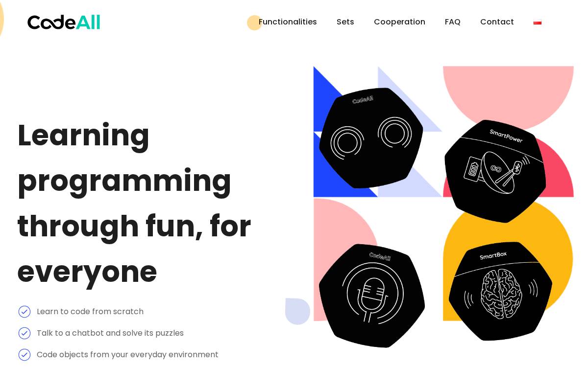 CodeAll website preview