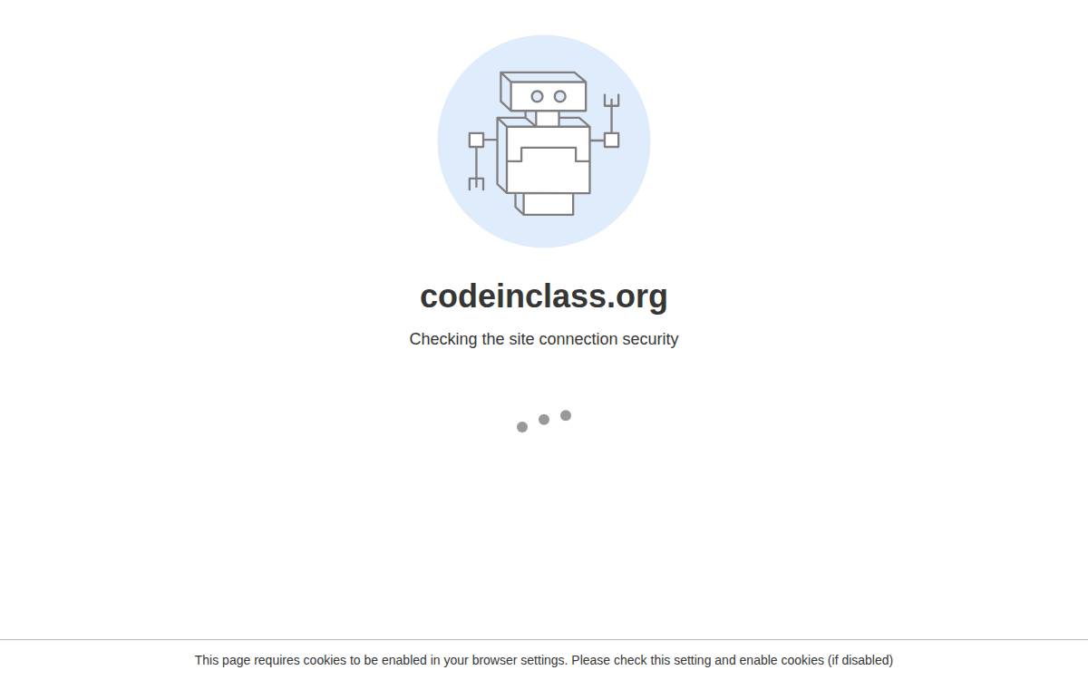 CODEinCLASS website preview