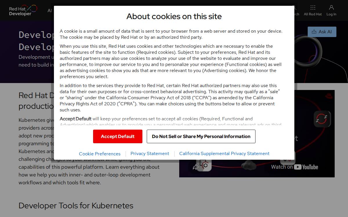 Codenvy website preview