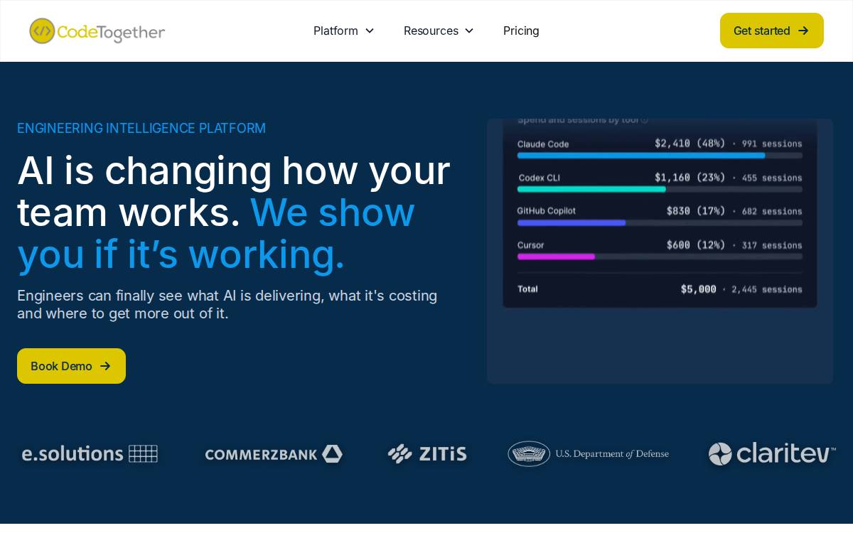 Codetogether website preview