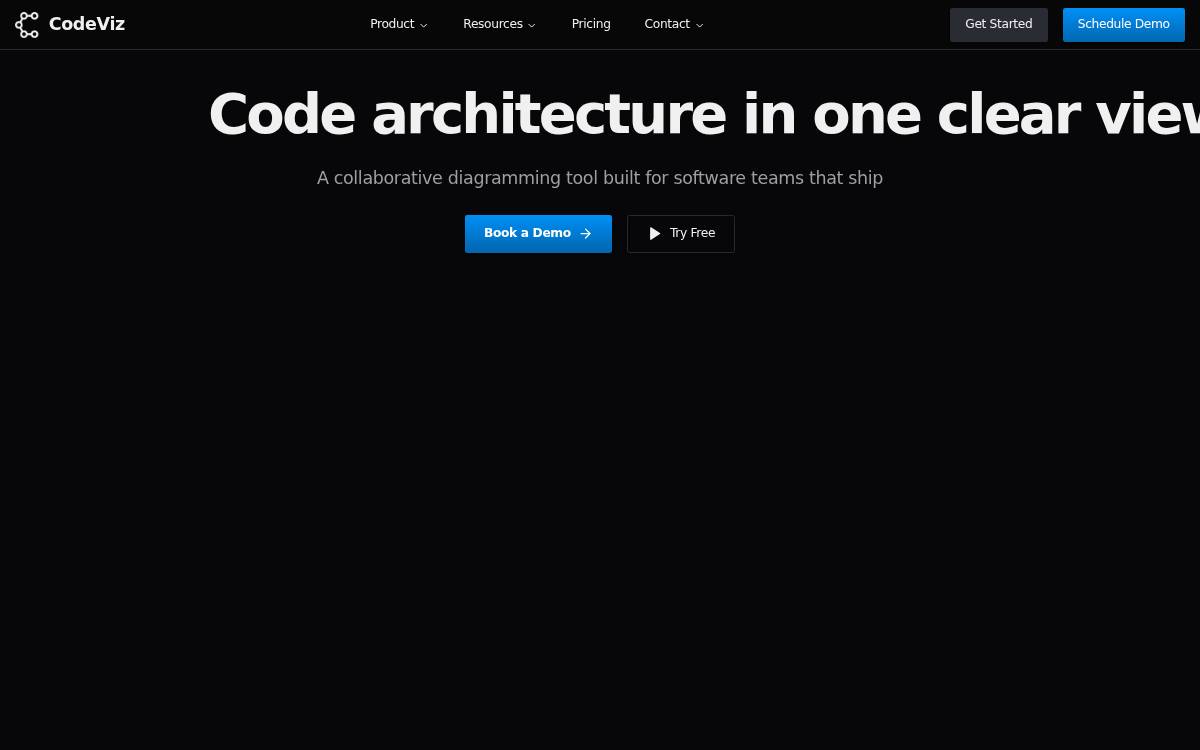 CodeViz website preview