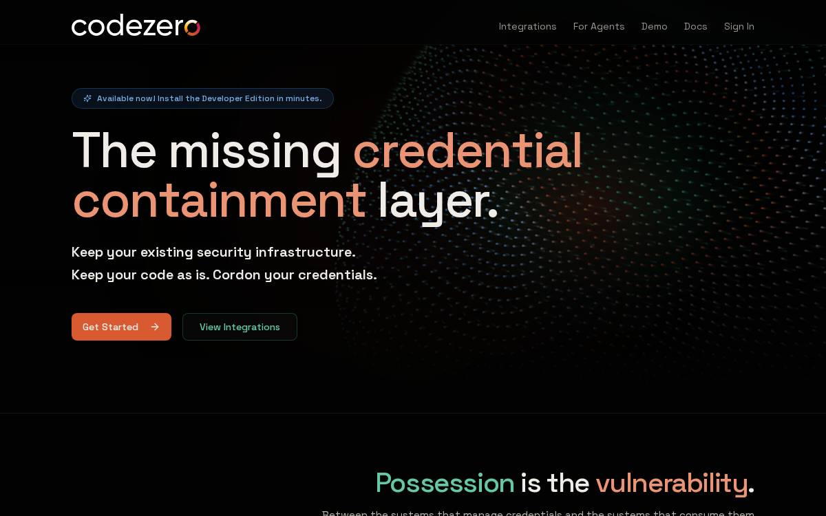 CodeZero Technologies Inc website preview