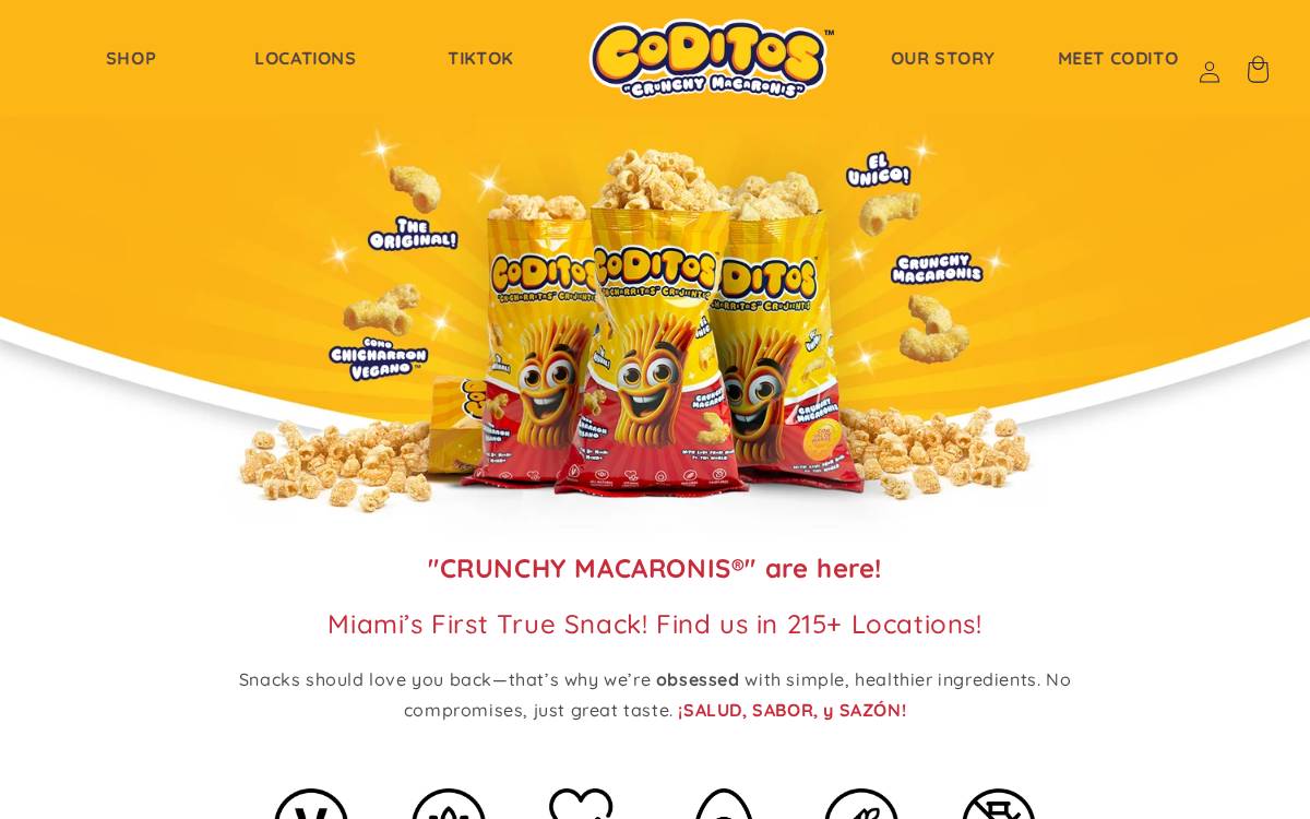 CODITOS website preview