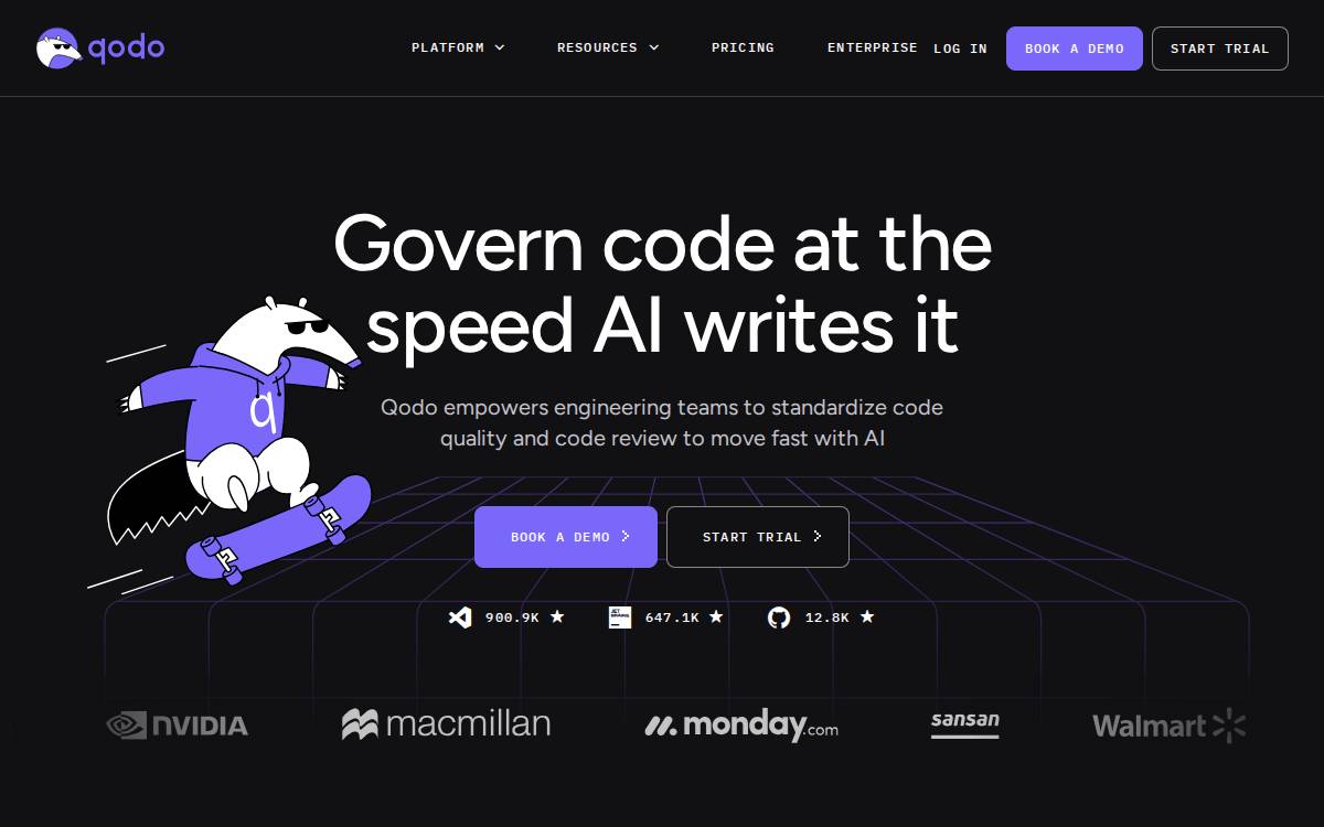 Codium website preview
