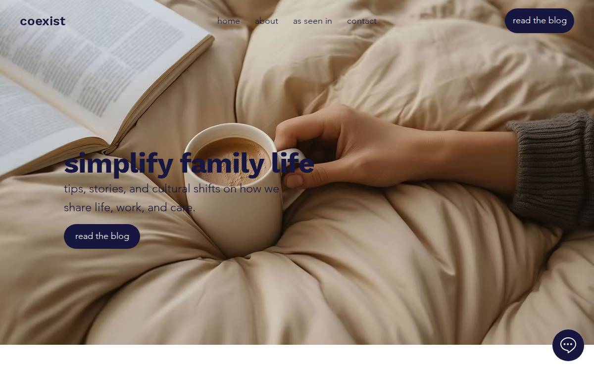 coexist website preview