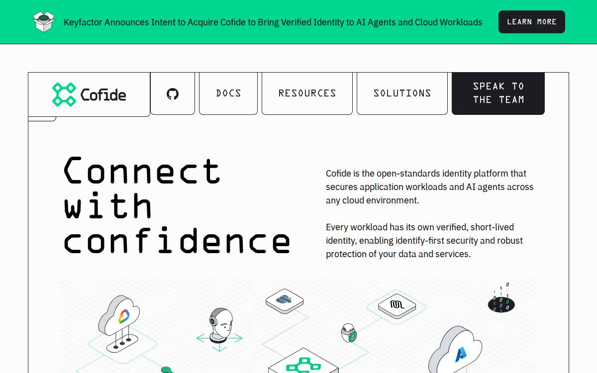 Cofide website preview