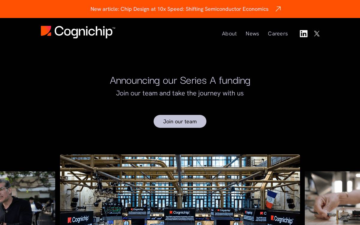 Cognichip website preview