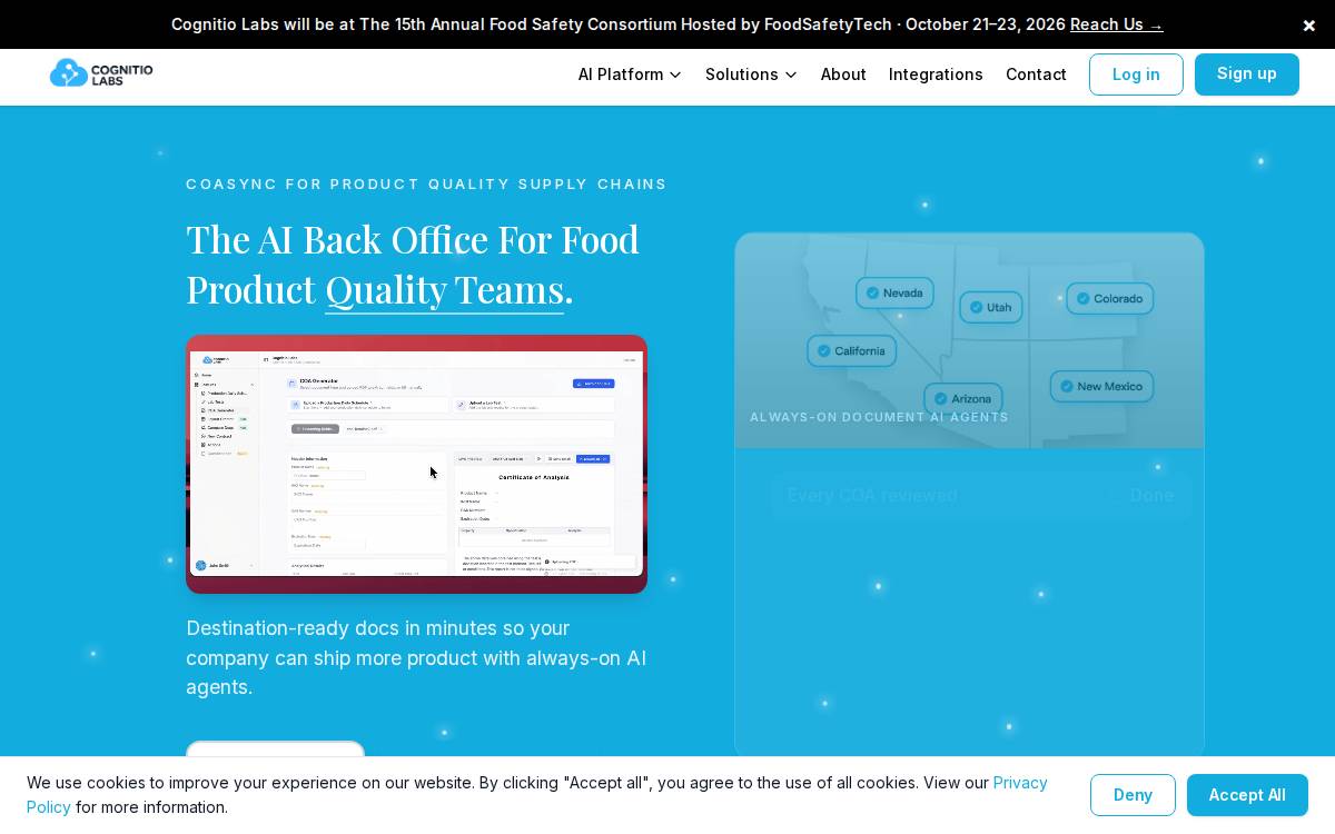 Cognitio Labs website preview