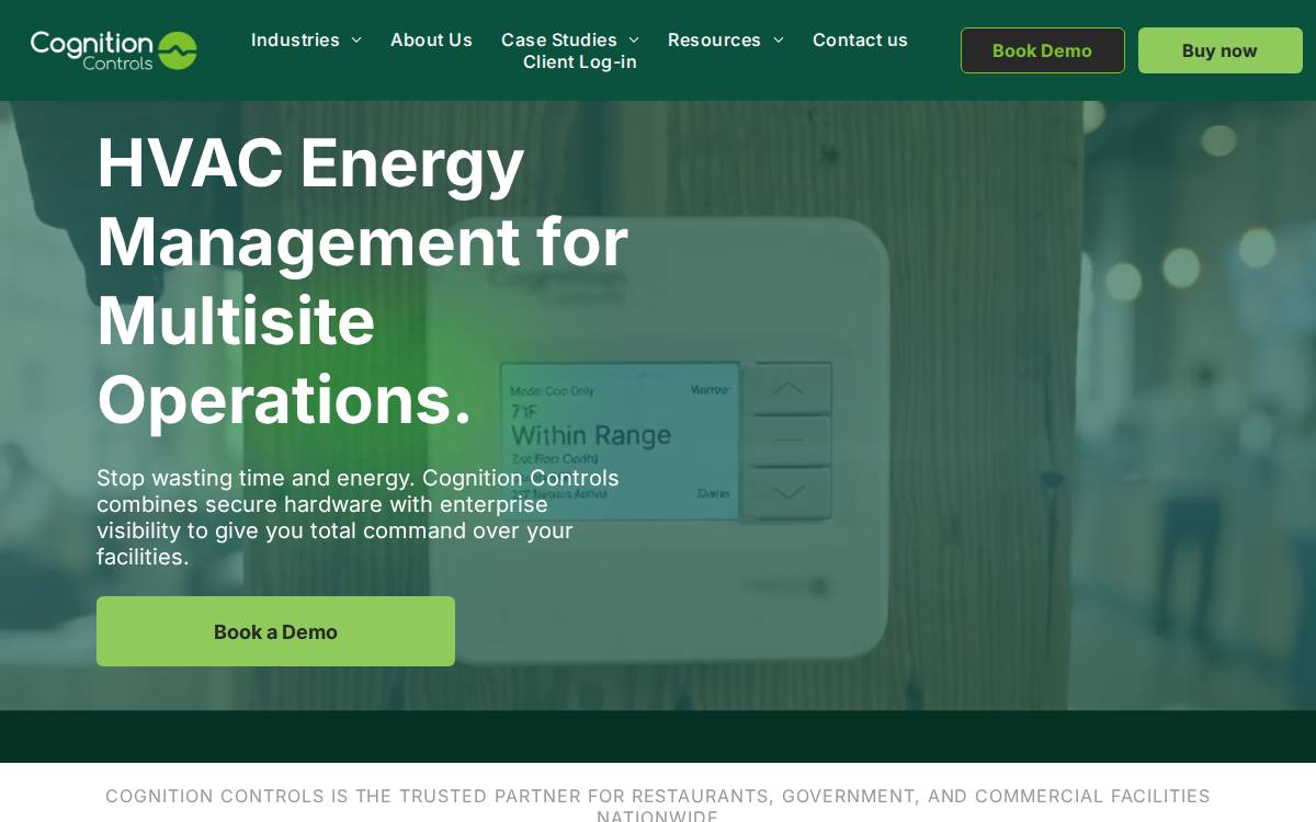 Cognitioncontrols website preview