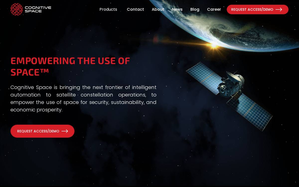 Cognitive Space website preview