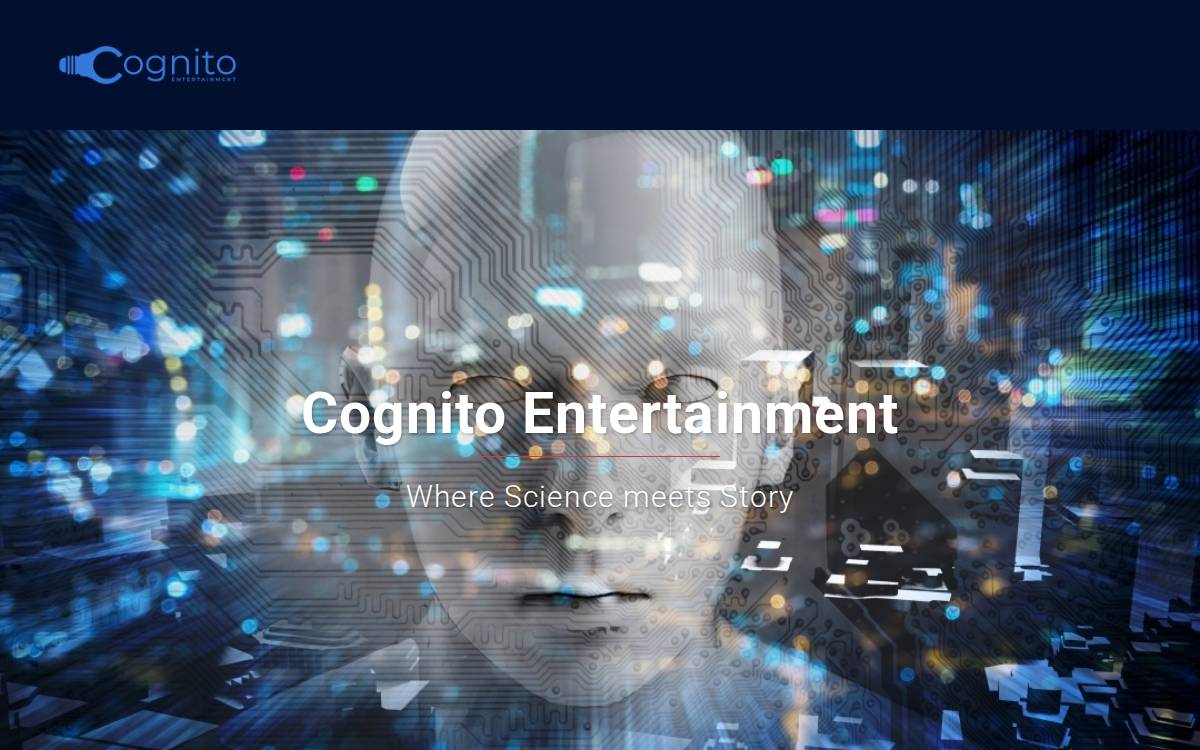 Cognito Entertainment website preview