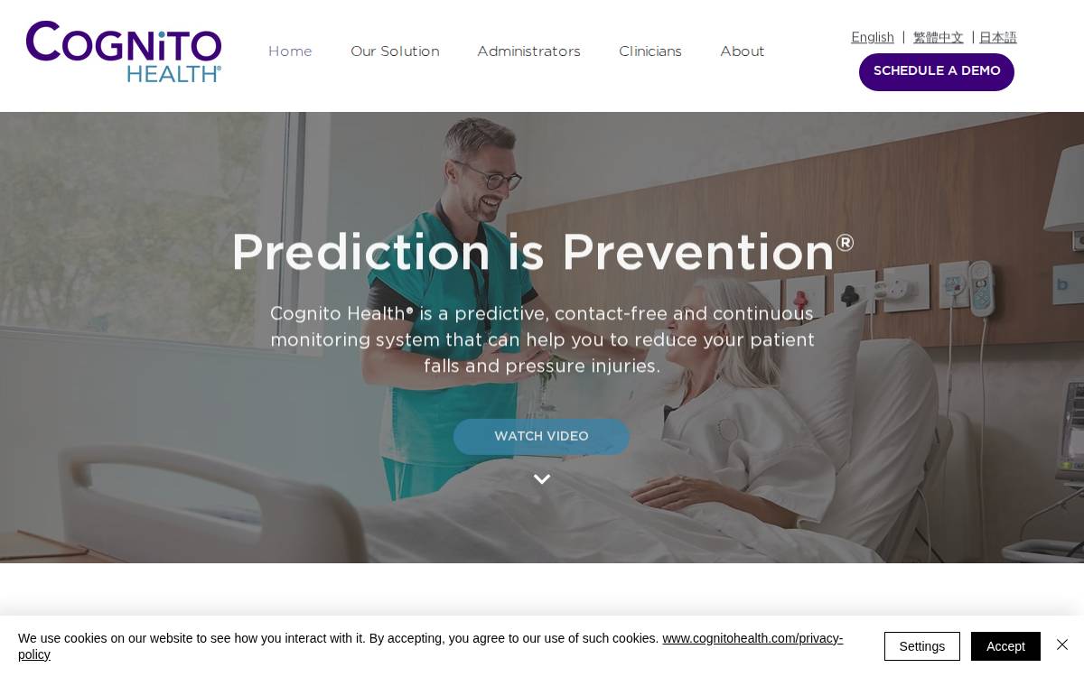 Cognito Health website preview