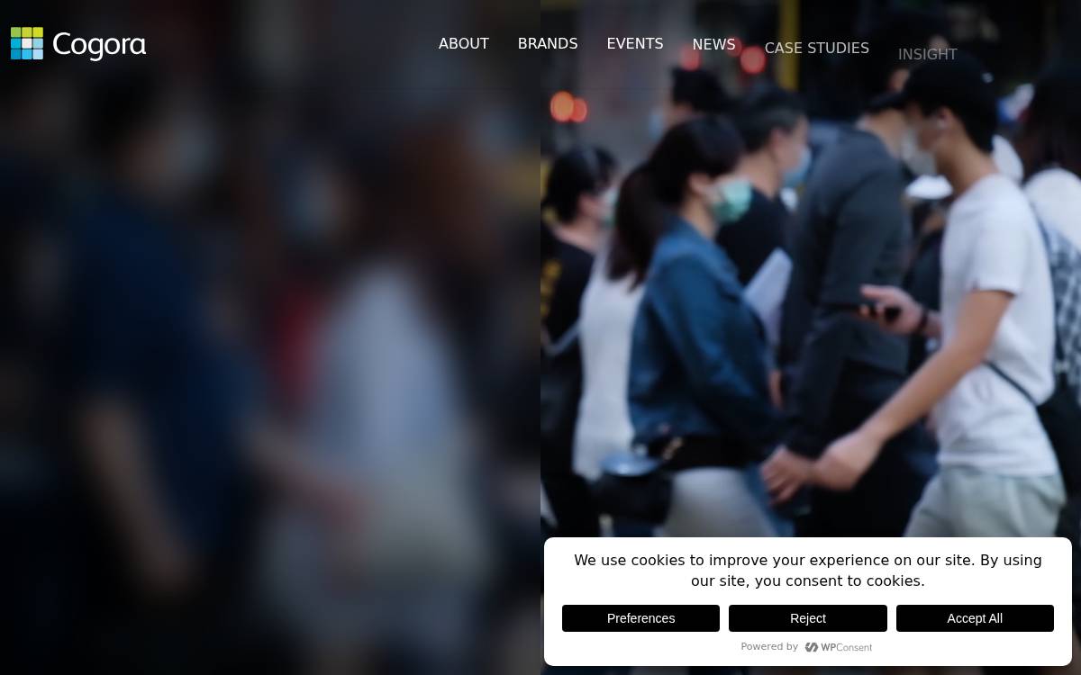 Cogora website preview