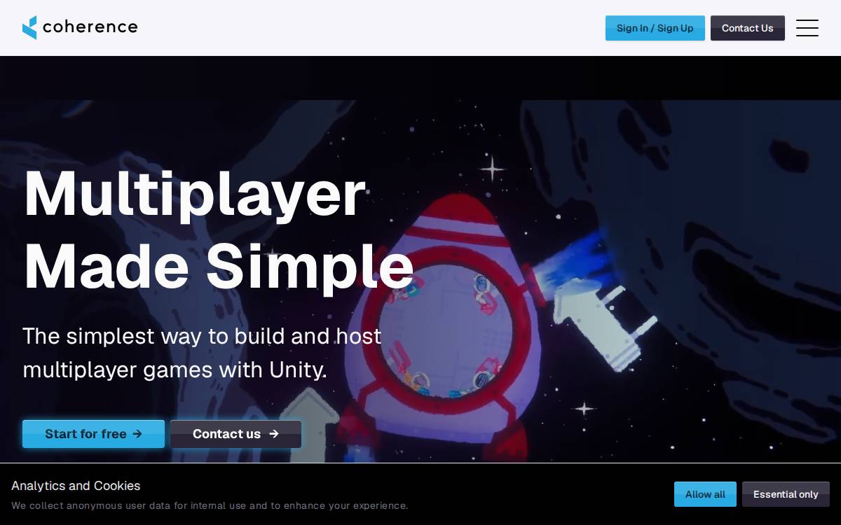 coherence website preview